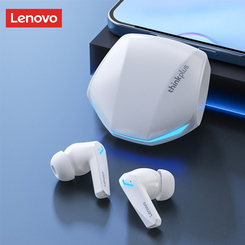 Fone de ouvido Lenovo original gm2 pro 5.3 fones de ouvido sem fio bluetooth baixa latência hd chamada modo duplo gaming headset earpods